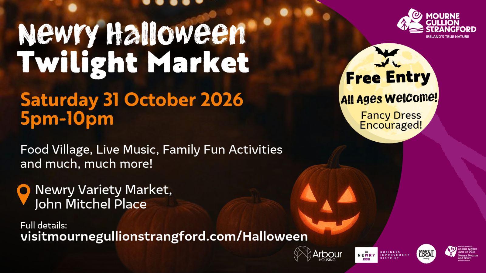 Newry Halloween Twilight Market 2026